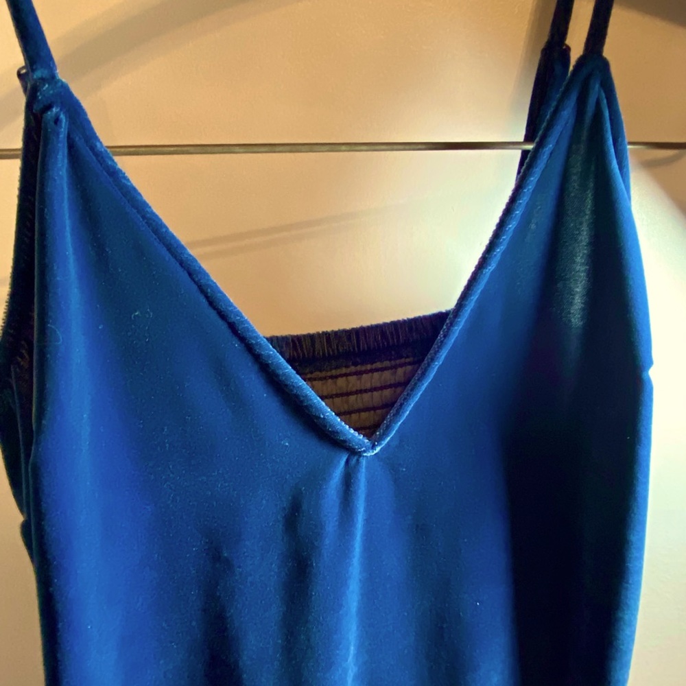 Va-va-va-Velvet, sultry soft luxurious teal blue dress, x-small 💘